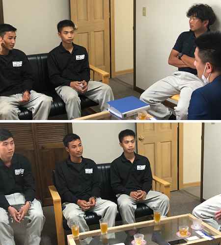 外国人技能実習生＿大分の管理組合プラスシーファクトリー協同組合＿2020年7月三重県のI住設様